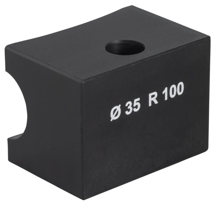 Pièce coulissante Ø 35, R100