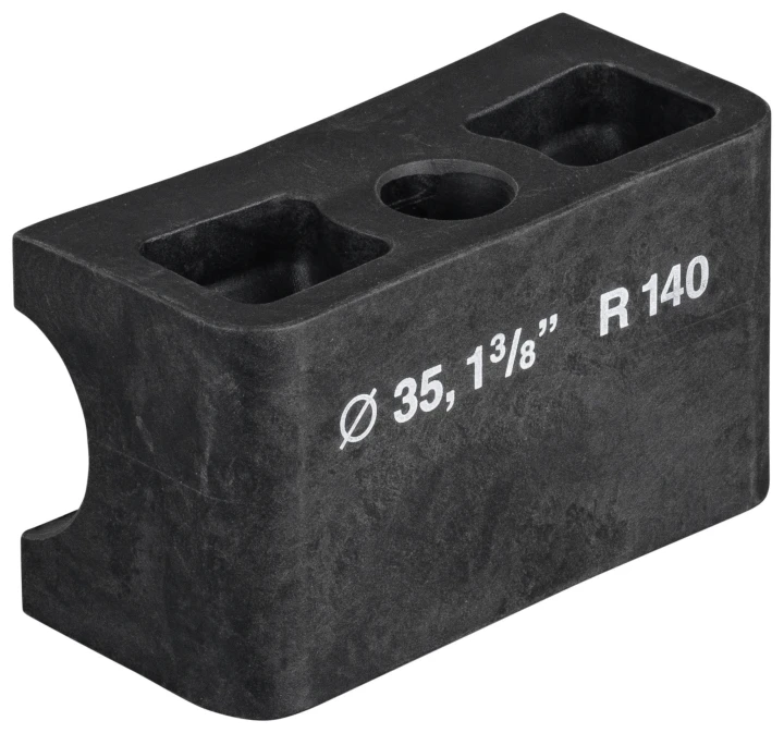 Pièce coulissante Ø 35, R140