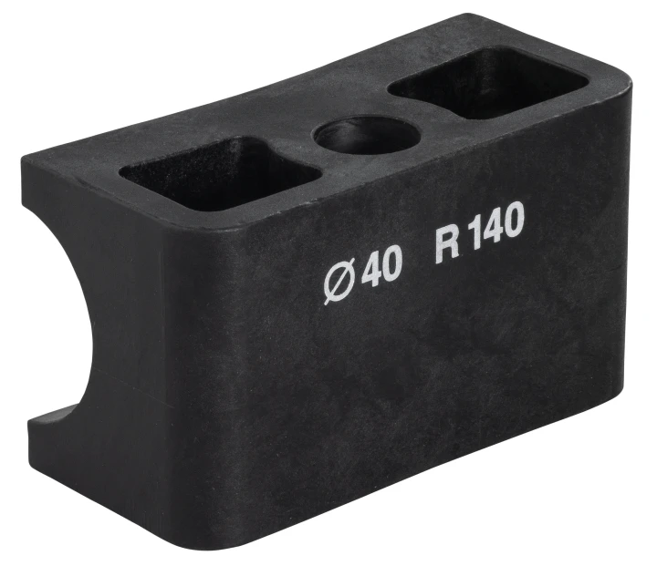 Pièce coulissante Ø 40, R140