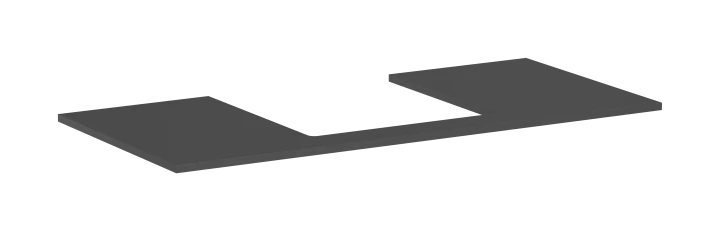 Plan stratifié 1180/550 percé