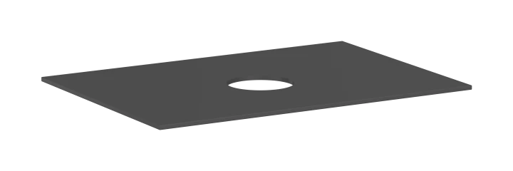 Plan stratifié 1370/550 percé