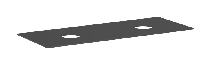 Plan stratifié 1370/550 percé