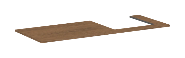 Plan stratifié 1375/550 percé