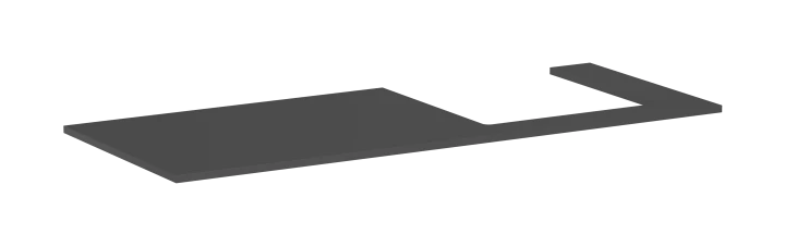 Plan stratifié 1375/550 percé
