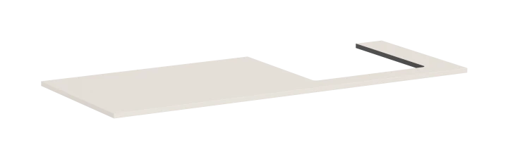 Plan stratifié 1375/550 percé