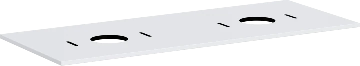 Plan stratifié 1375/550 percé