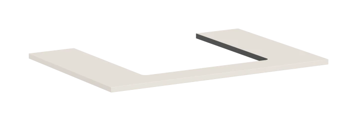 Plan stratifié 780/550 percé