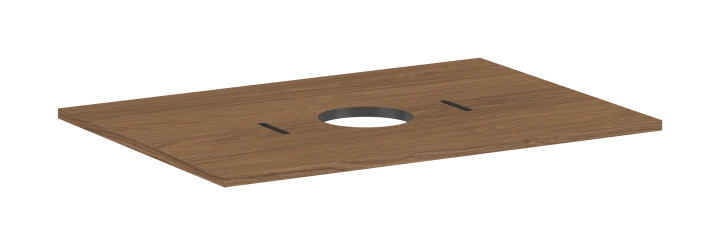 Plan stratifié 780/550 percé
