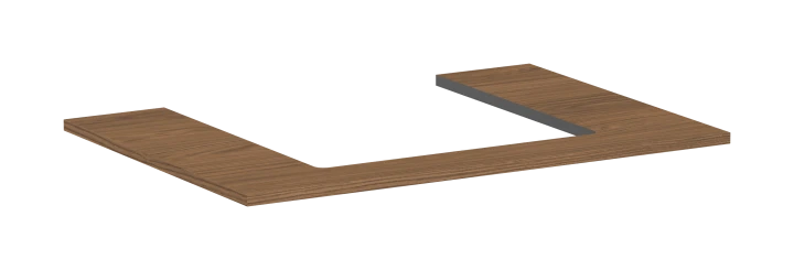 Plan stratifié 780/550 percé