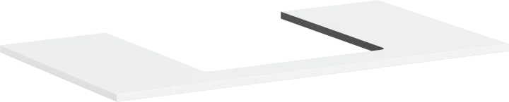 Plan stratifié 980/550 percé