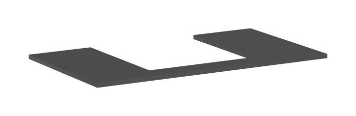 Plan stratifié 980/550 percé