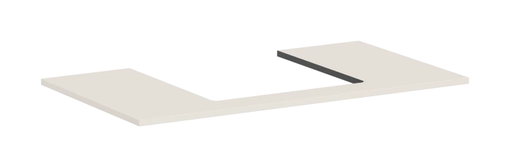 Plan stratifié 980/550 percé