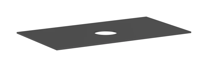 Plan stratifié 980/550 percé