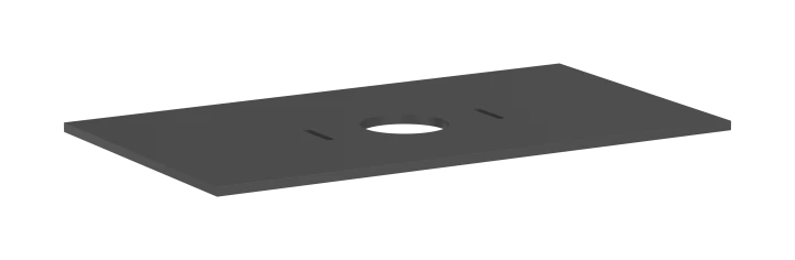 Plan stratifié 980/550 percé
