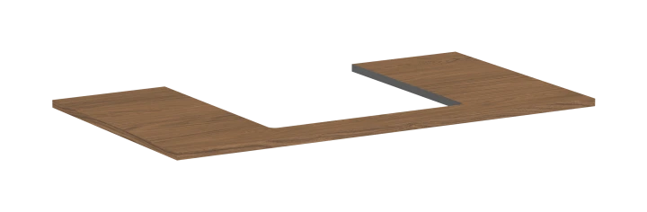 Plan stratifié 980/550 percé