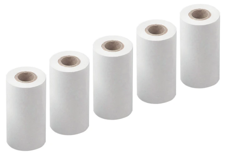 Rouleau papier, lot 5p.