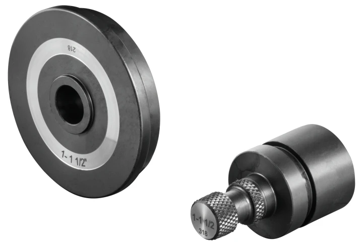 Rouleaux à rainurer 1-1.1/2''