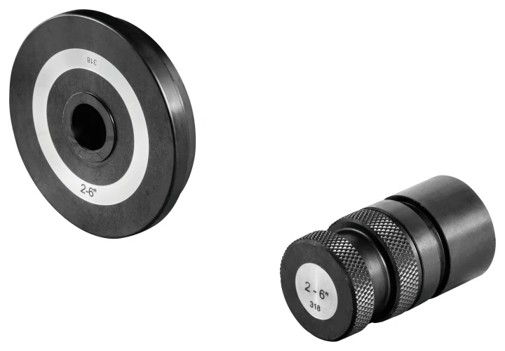 Rouleaux à rainurer 2-6''