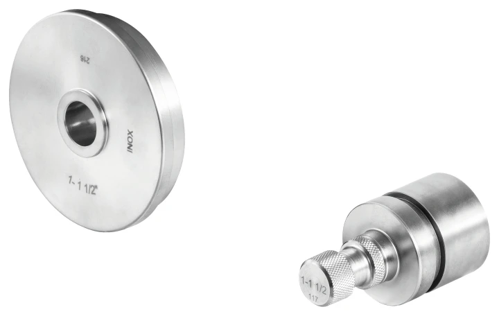 Rouleaux rain. INOX 1-1.1/2''