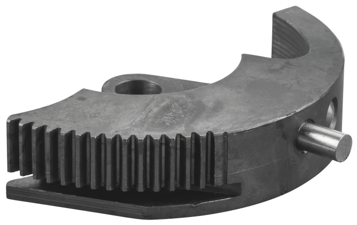 Segment denté monté