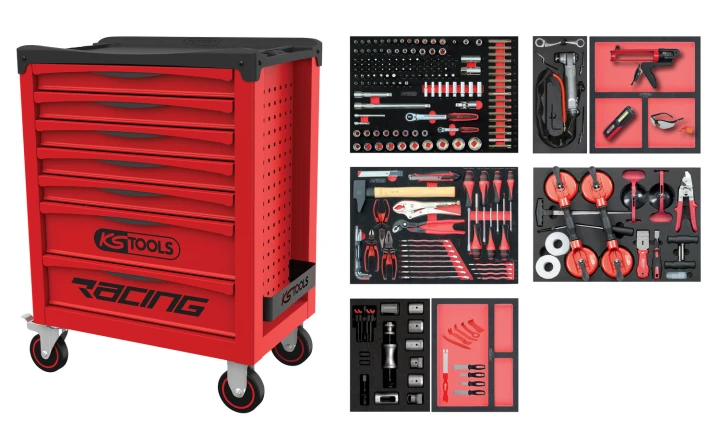 SERVANTE RACING 7 TIROIRS + COMPOSI