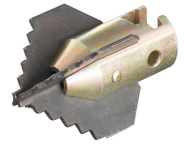 Tête lames croisées dentées