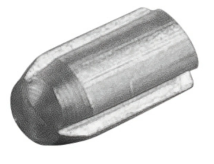 Tige cylindrique fendue