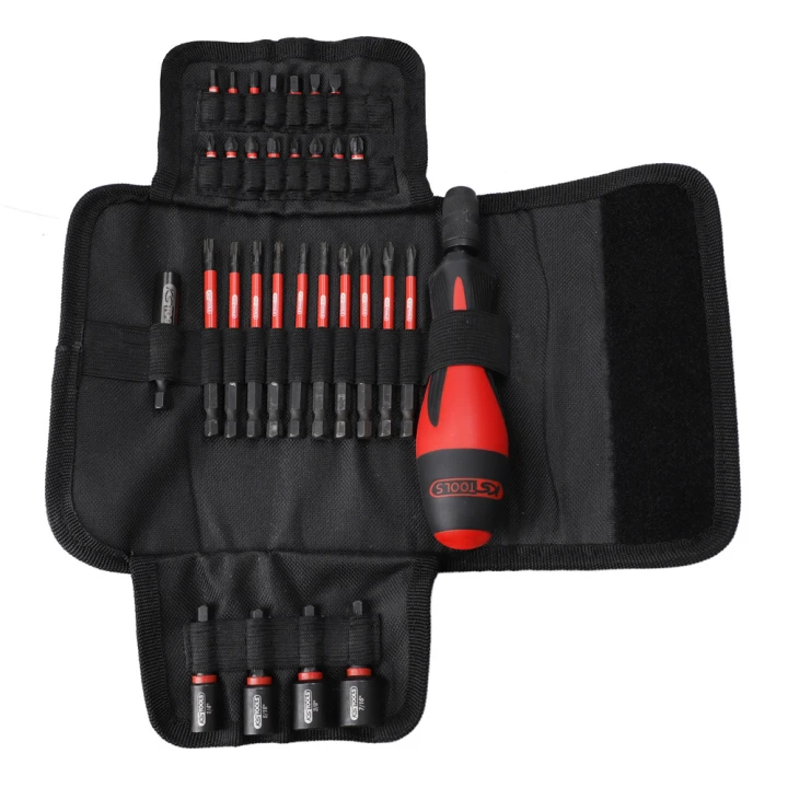 TROUSSE D'EMBOUTS CHOC 1/4'' 31 PCS