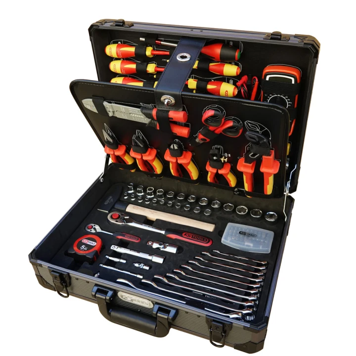 VALISE ÉLECTRICIEN 144 PIÈCES