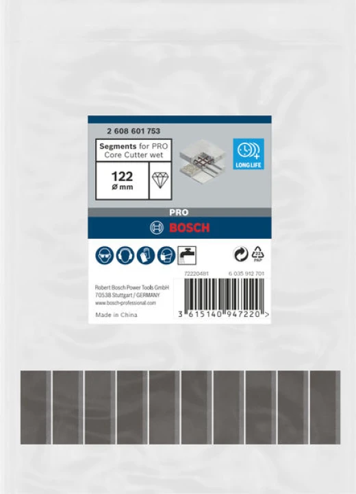 10 segm 10mm PRO pour cour dia