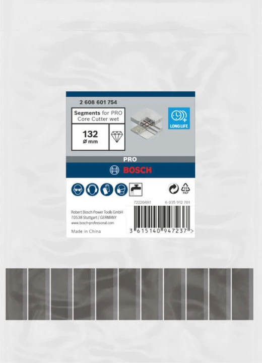 11 segm 10mm PRO pour cour dia