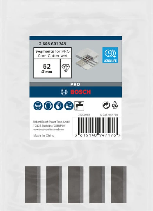 5 segment 10mm PRO pour cour d