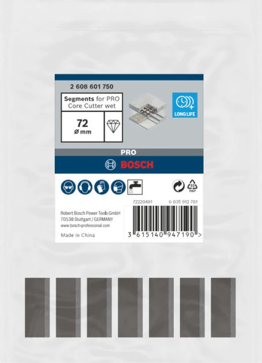 7 segment 10mm PRO pour cour d
