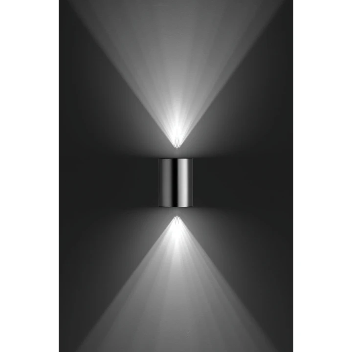 Buxus wall lantern inox 2x4.5W