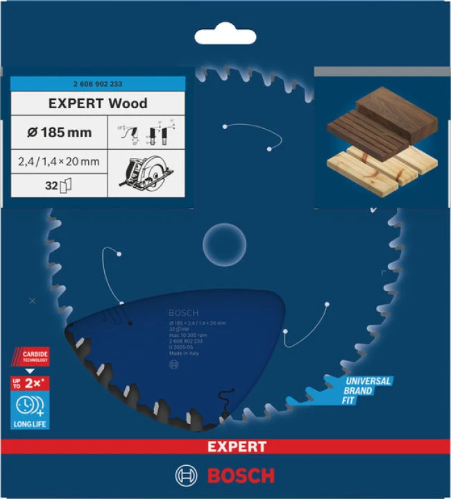 LSC EXPERT Bois 185x20x2,4x1,4