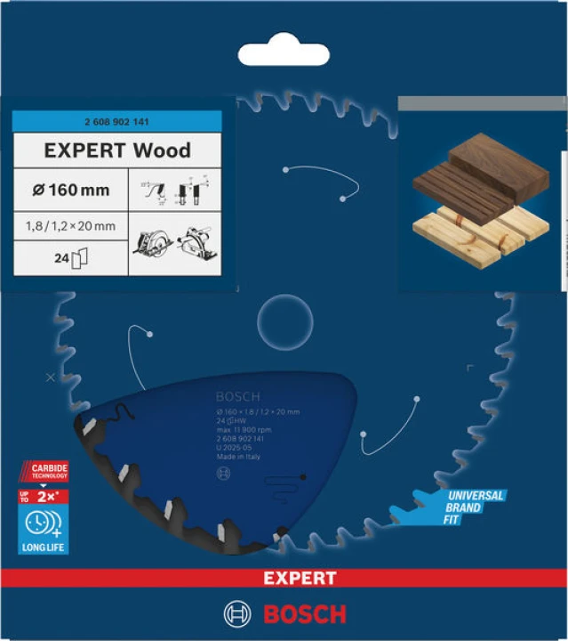 LSCircul EXP Bois 160x20x1,8mm