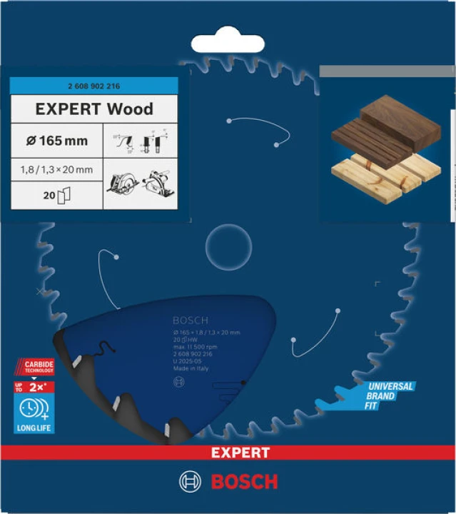LSCircul EXP Bois 165x20x1,8mm