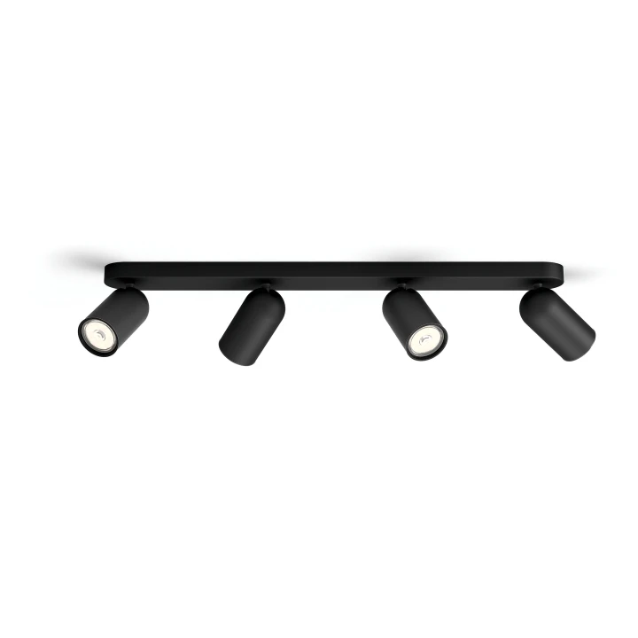 PONGEE bar/tube black 4xNW 230