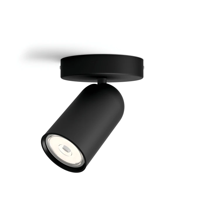 PONGEE single spot black 1xNW