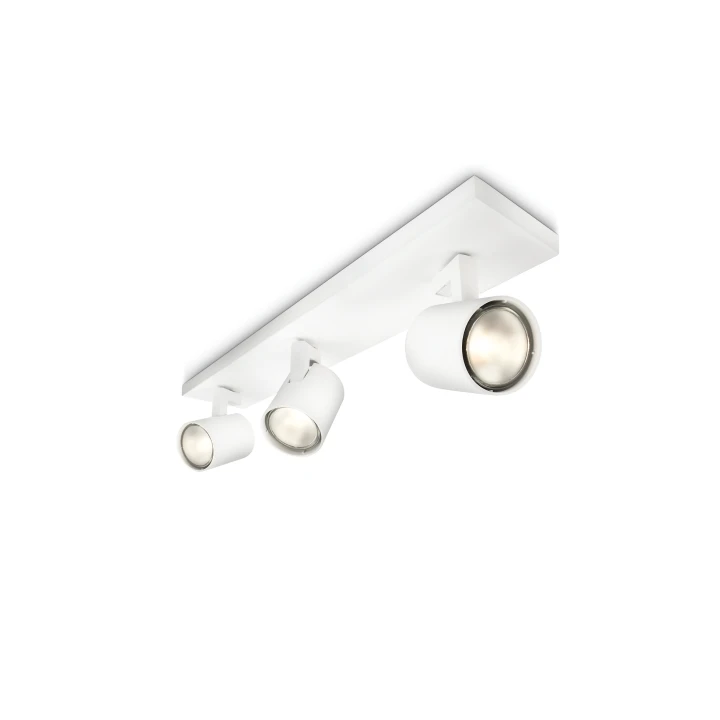Runner bar/tube white 3x50W 23