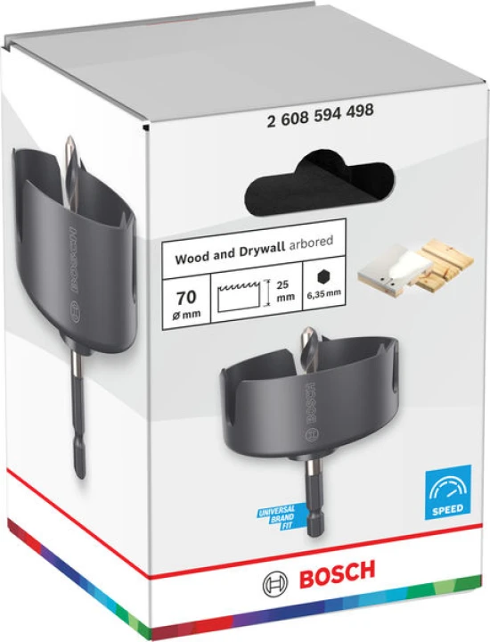 Scie trépan monobloc Carbure h