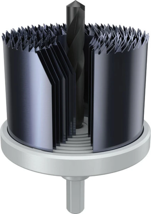 SET 7 SCIES CLOCHES 26 A 64 MM