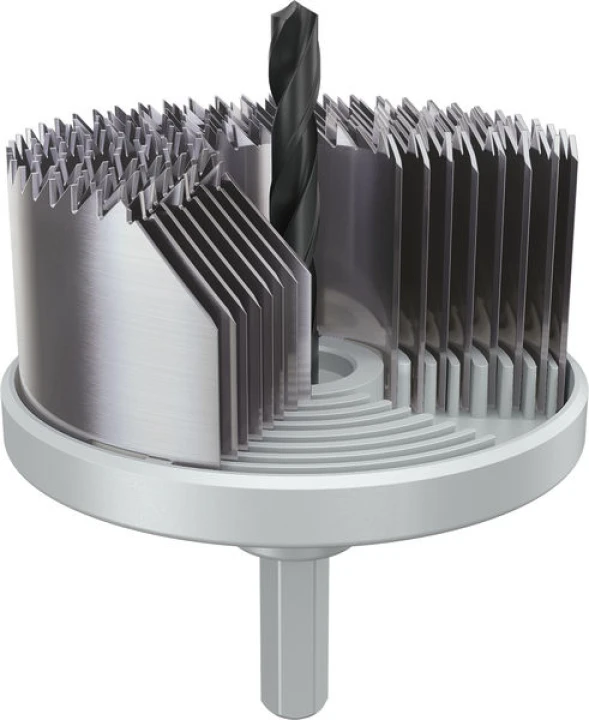 SET 8 SCIES CLOCHES 25 A 68 MM