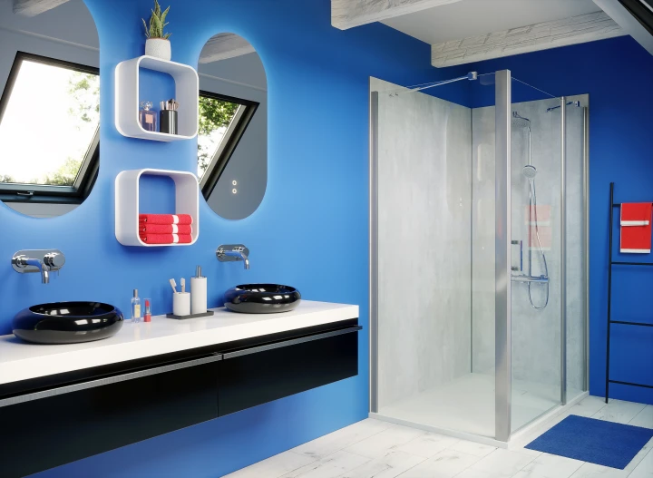 Ensemble douche Vinova 80x120