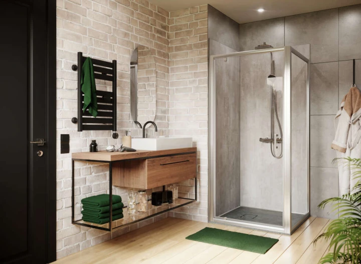 Ensemble douche Vinova 80x140
