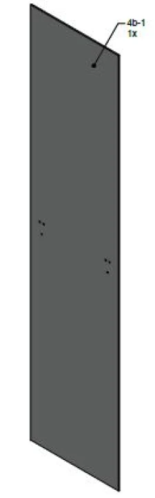 Panneau fond barre VICFTH170T2