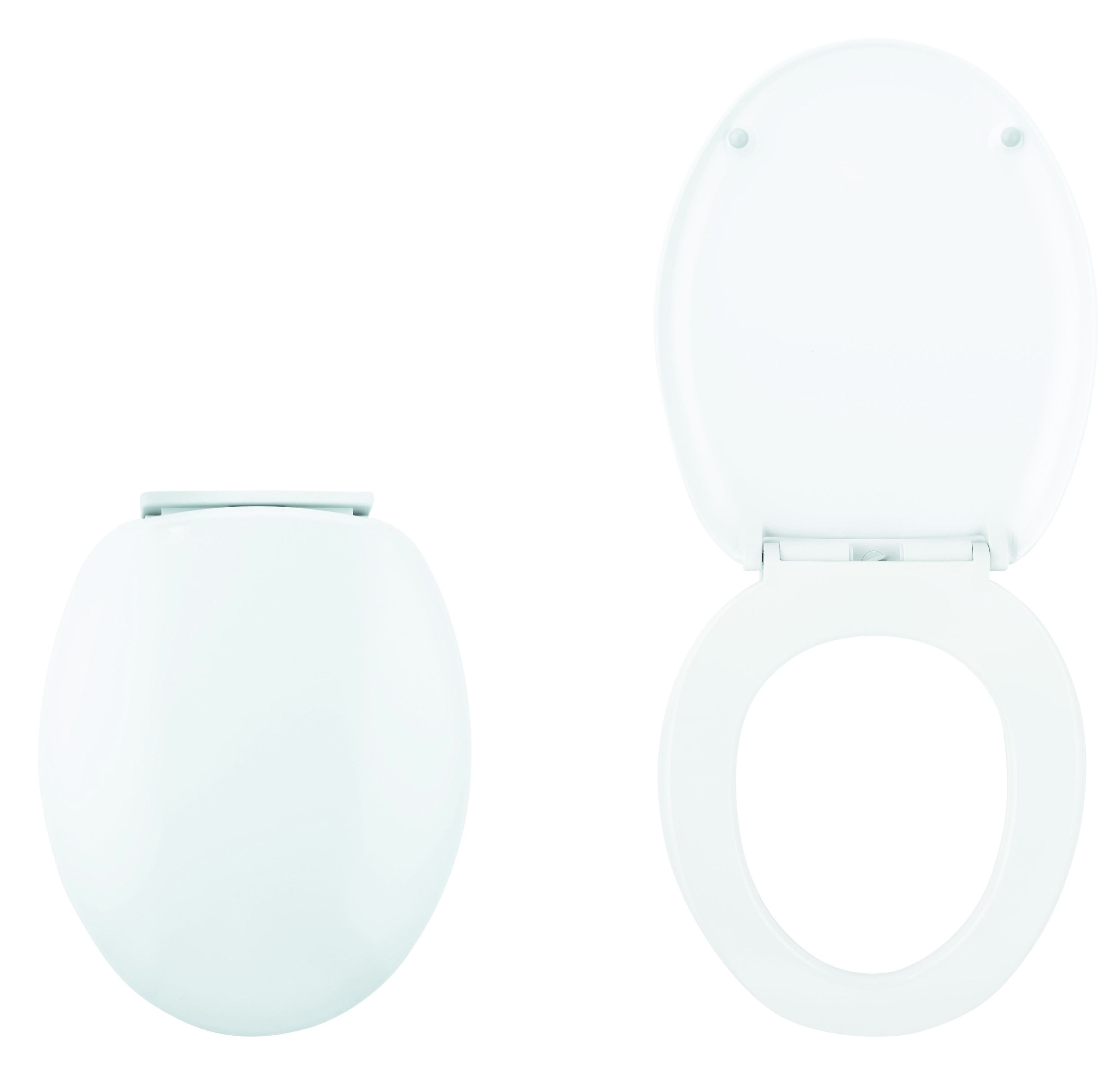 ABATTANT THERMODUR CHUT BLANC