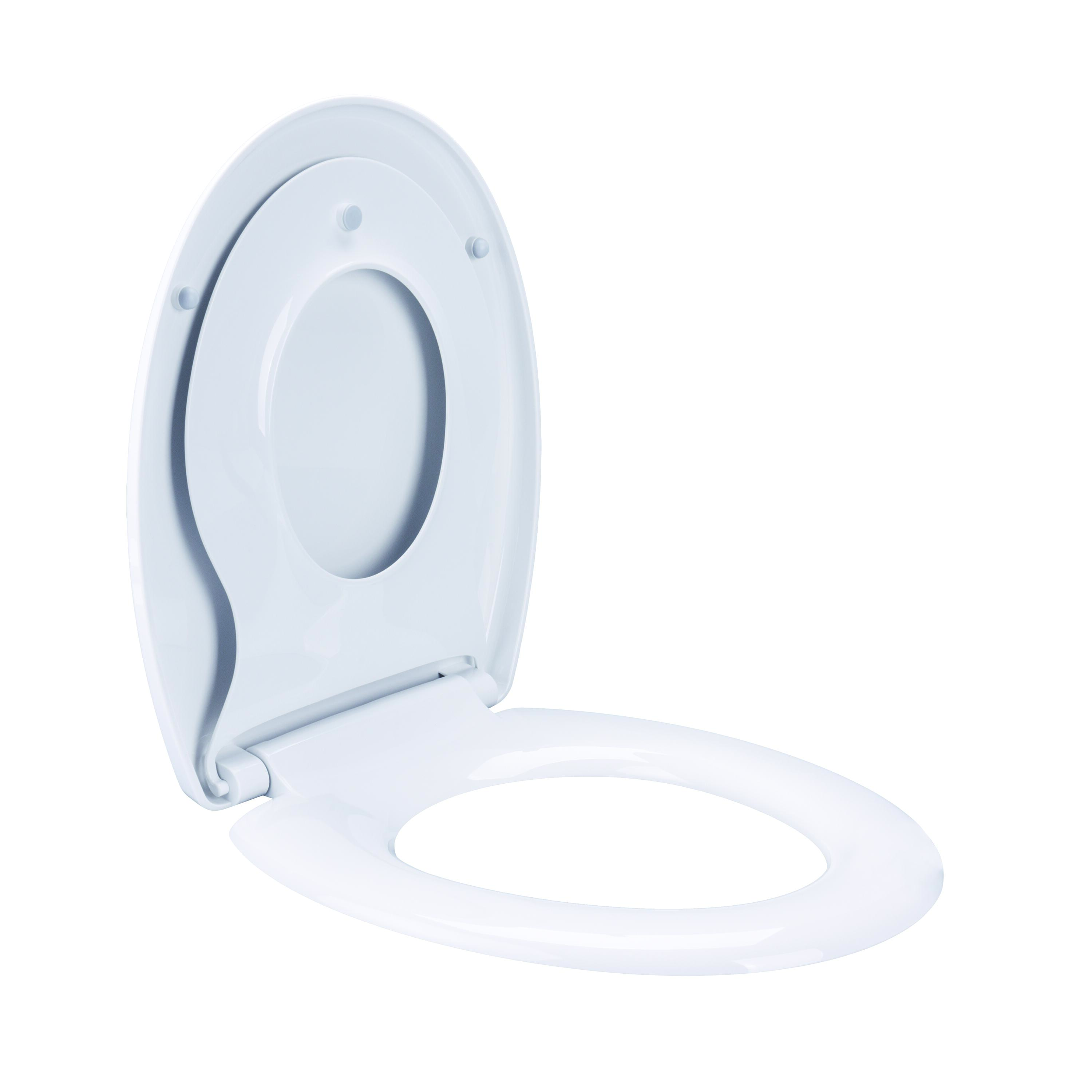ABATTANT PP FAMILY BLANC